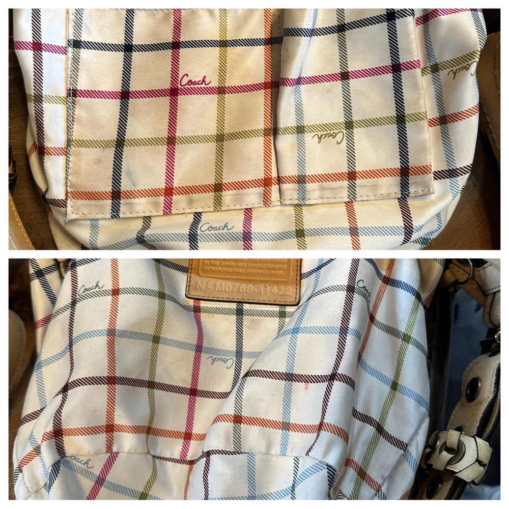 Coach 07 Bleeker tattersall bucket bag - Picture 7 of 16